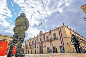 Refuerzan seguridad en Centro Histórico de Querétaro