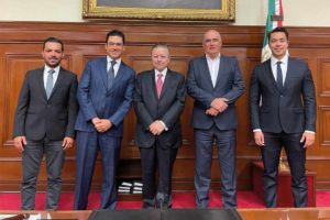 Se reúne Felifer Macías con el presidente de la SCJN, Arturo Zaldívar