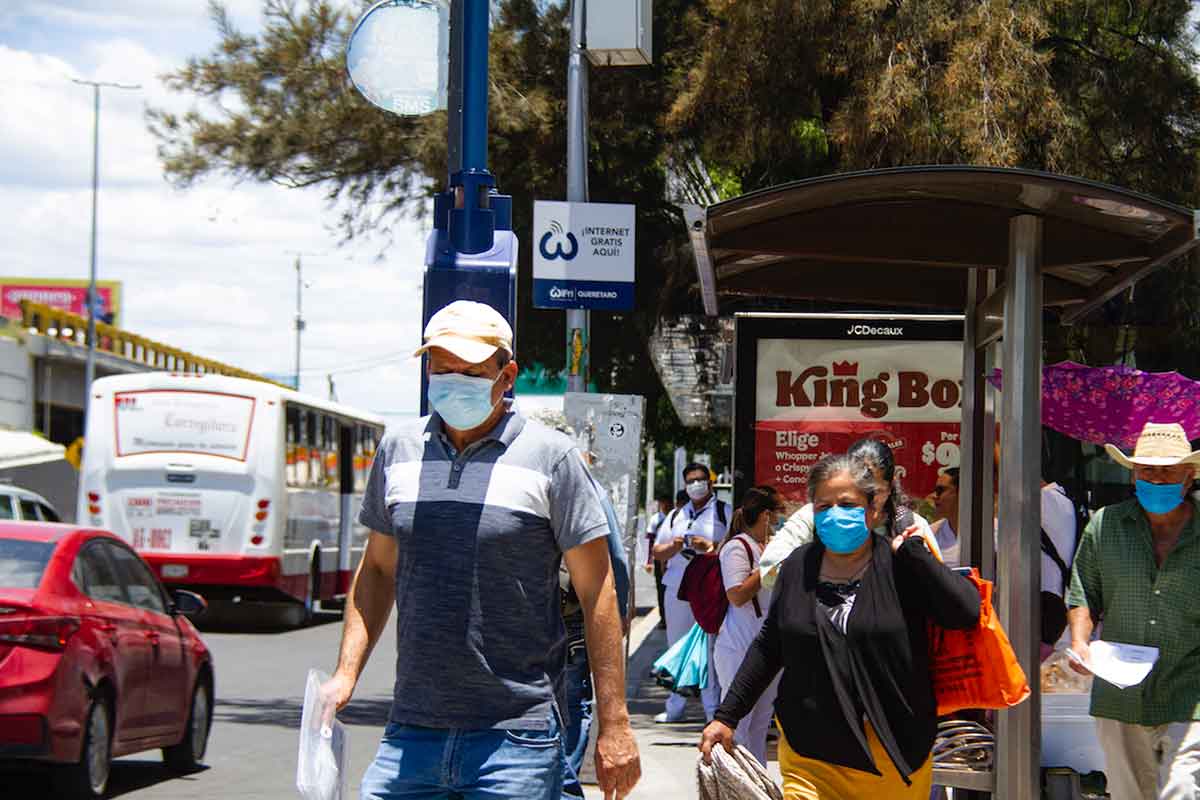 ‘Pico’ de contagios COVID, para enero en Querétaro/ Foto: Víctor Xochipa