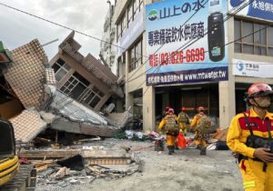 Afectaciones por terremoto en Taiwán