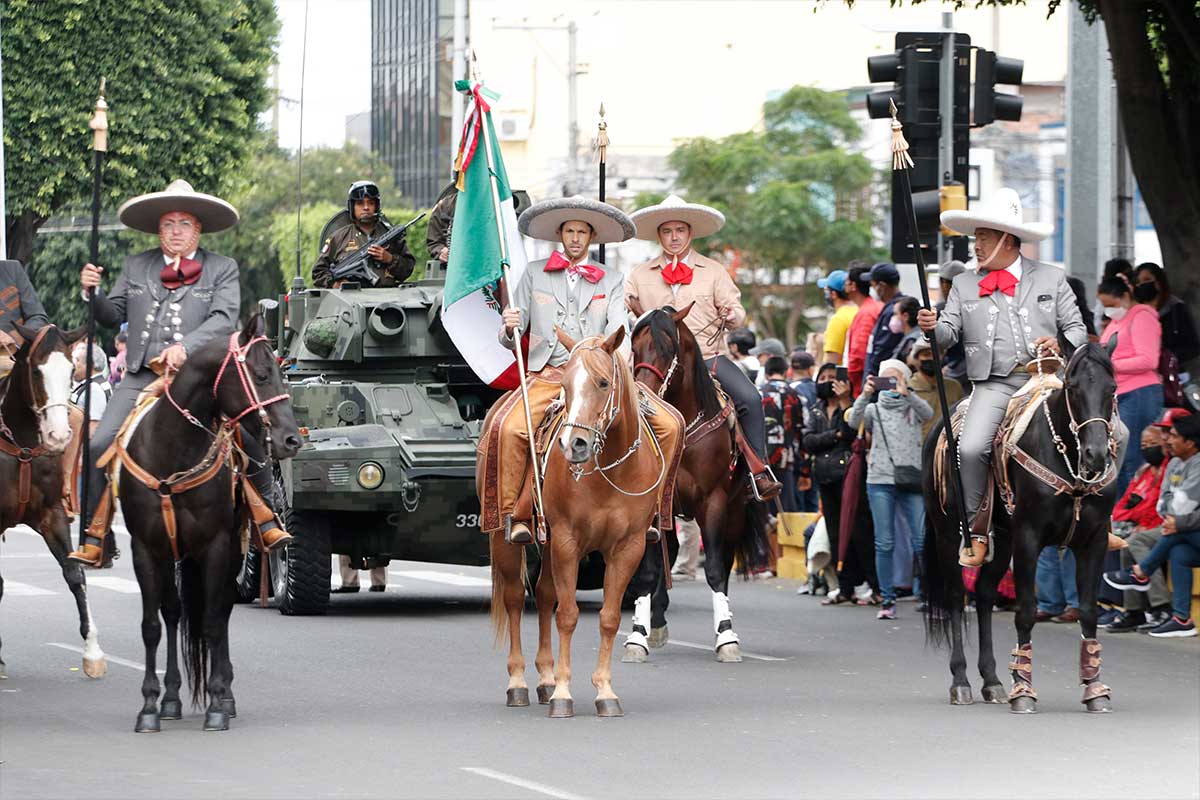 Tras dos años de pausa a raíz de la pandemia por COVID, este viernes regresó a las calles el Desfile Cívico Militar. / Fotos: Isai López 