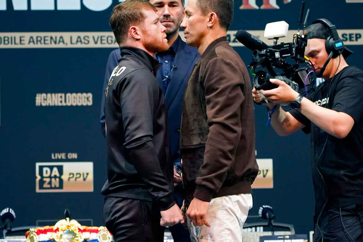 Será el tercer enfrentamiento entre 'Canelo' Álvarez y Golovkin. / Foto: AP
