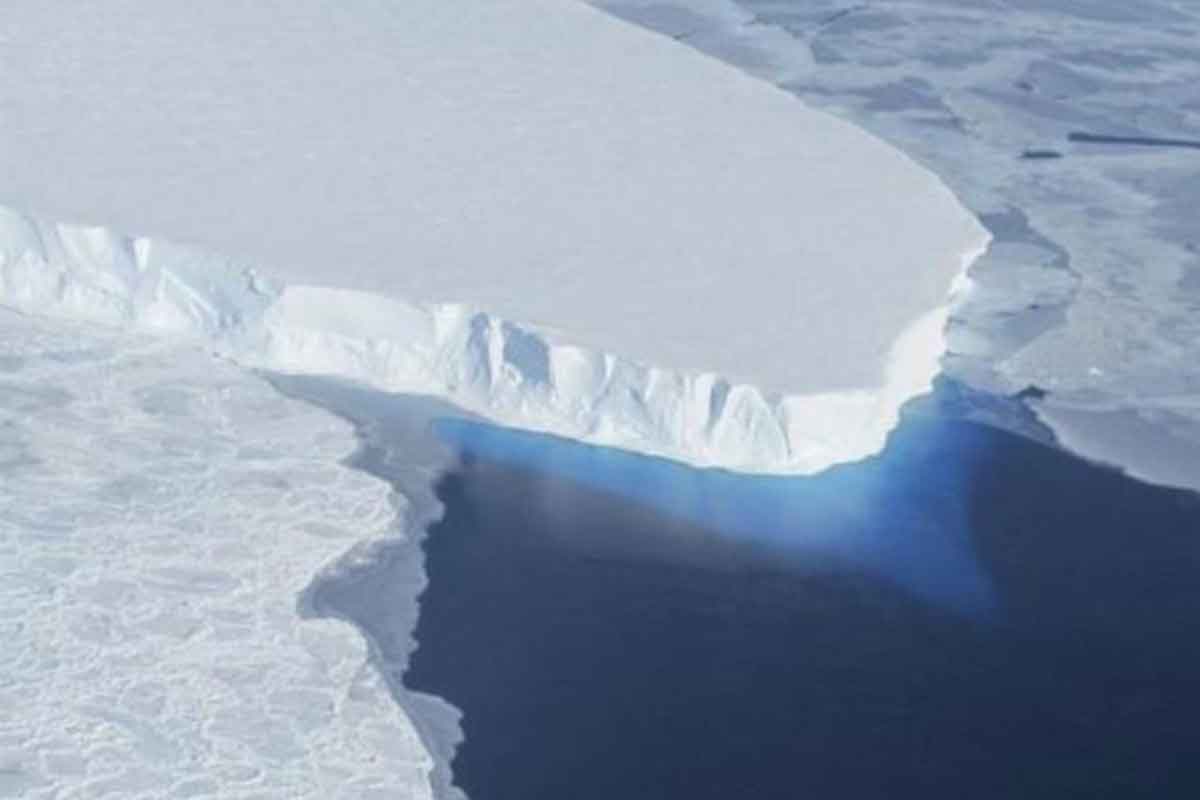 El glaciar se ubica en la Antártida Occidental. / Foto: Especial