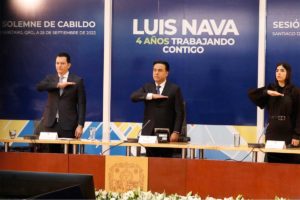 Informe de gobierno en sesión de cabildo de Luis Nava