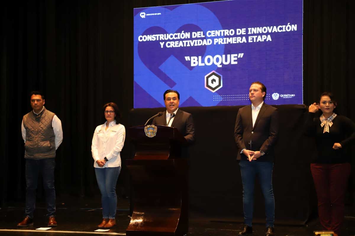 Luis Nava y SDUOP presentaron la primera etapa de BLOQUE. / Especial