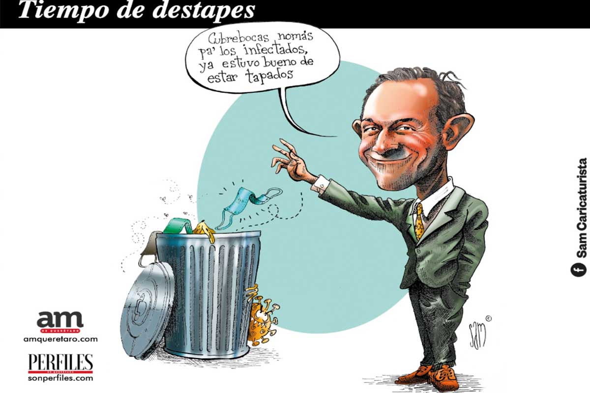 Hugo López-Gatell adelantó que adecuarán los lineamientos del DOF ./ Foto: Sam Caricaturista