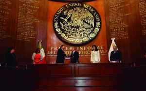 Mauricio Kuri, gobernador de Querétaro, rinde su Primer Informe de Gobierno