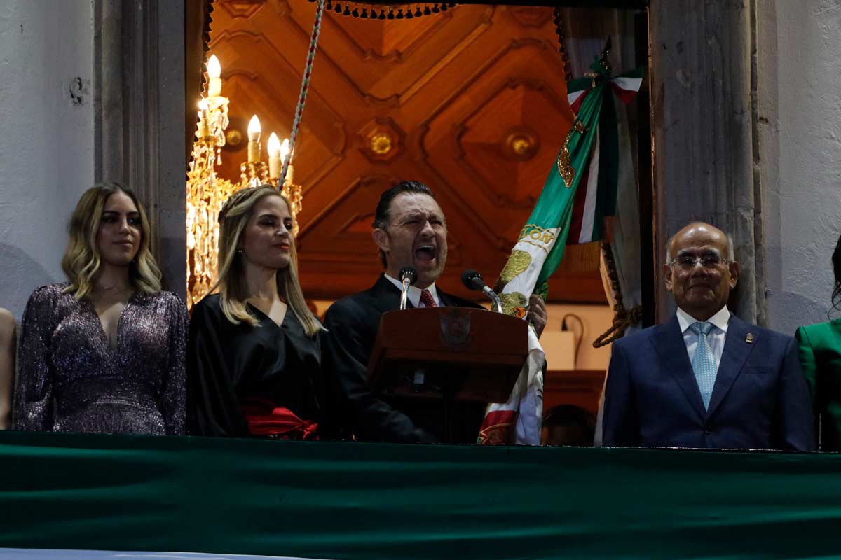 El gobernador estuvo acompañado de su familia e invitados especiales. Foto: Isai López
