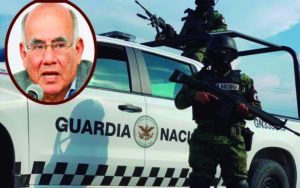 Antonio Zapata en desacuerdo con la propuesta de la Guardia Nacional