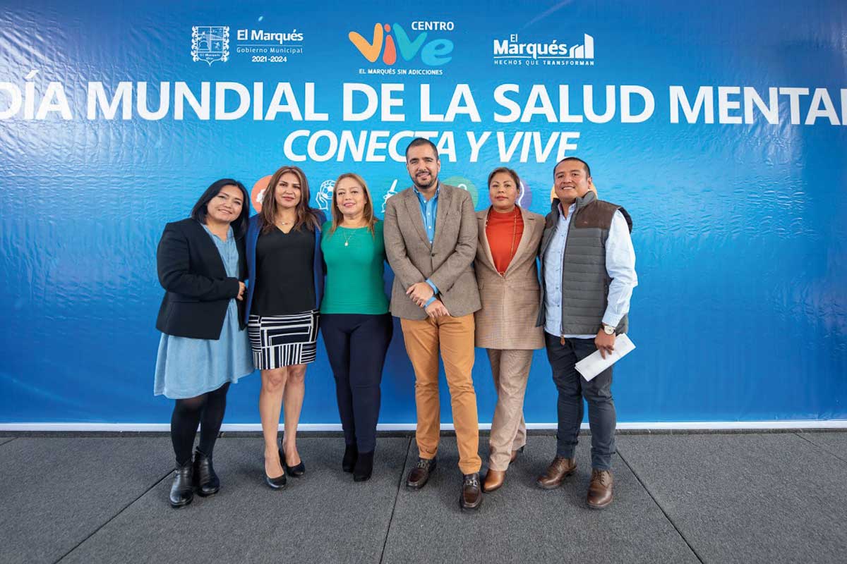Municipio de El Marqués conmemoró el Día Mundial de la Salud Mental./ Foto: Especial