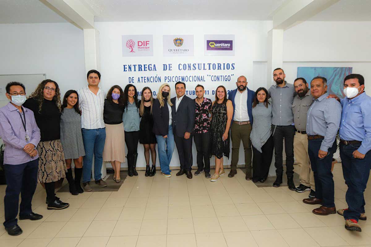 Luis Nava inaugura cuatro “Consultorios Contigo” en el municipio de Querétaro./ Foto: Especial