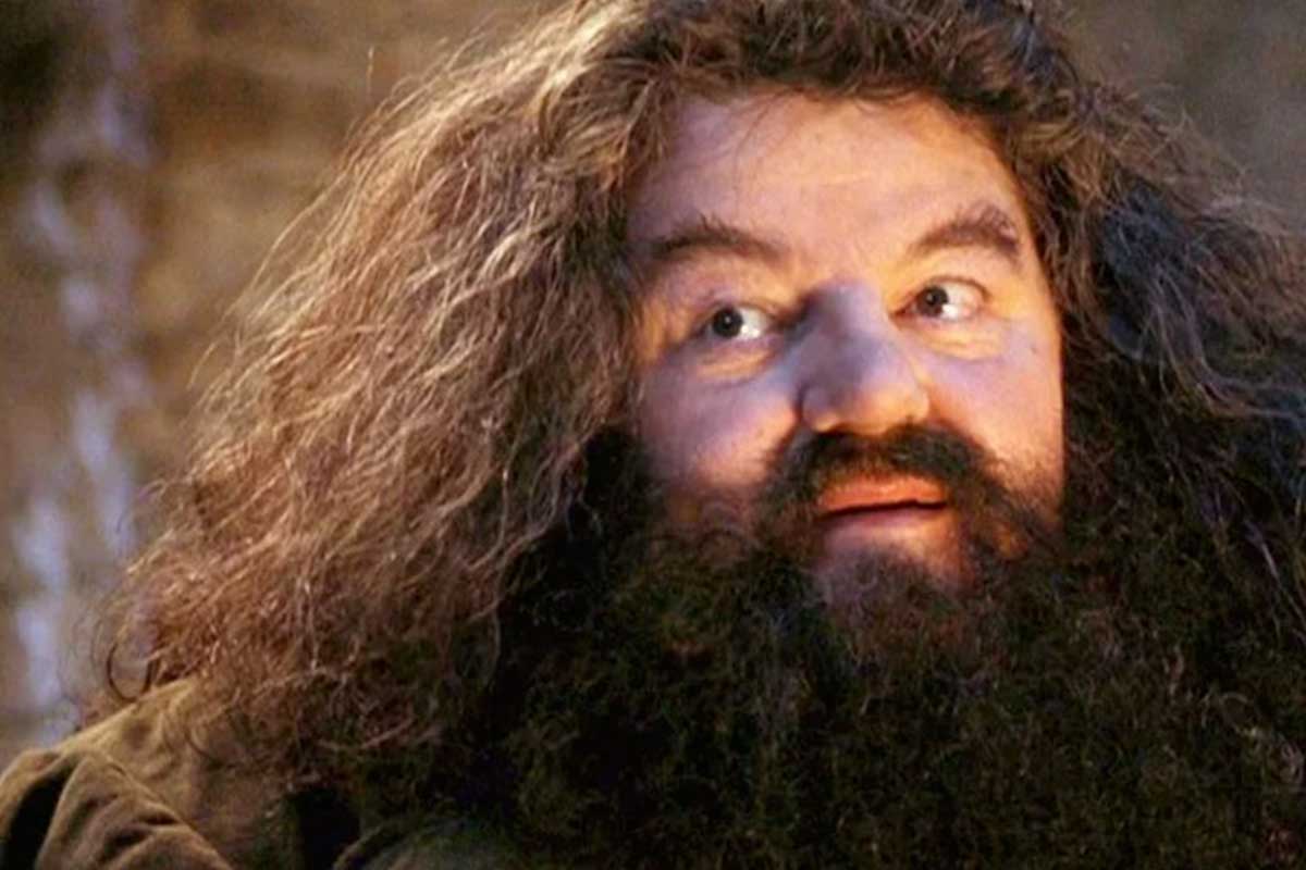 Robbie Coltrane, actor escocés quien interpretó a Hagrid en las películas de “Harry Potter”.