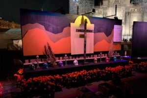 Participa Querétaro en Ofrenda Monumental de Día de Muertos en CDMX