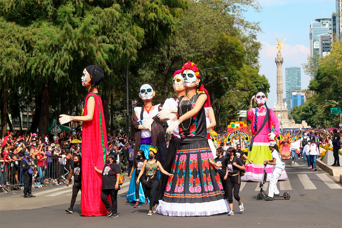 Ruta y horario del desfile de Día de Muertos en CDMX / Foto: Cuartoscuro