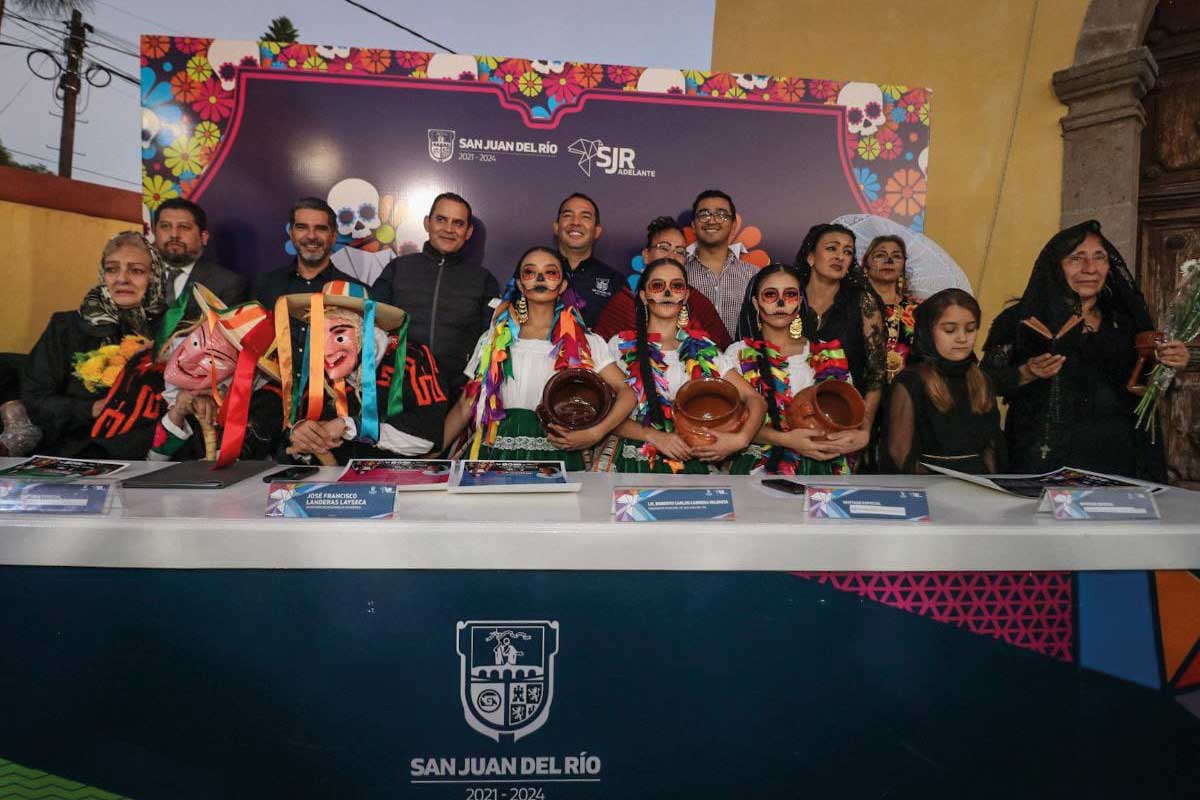 La decimosexta edición del Festival de Día de Muertos de San Juan del Río se llevará a cabo del 27 de octubre al 1 de noviembre./ Foto: Especial