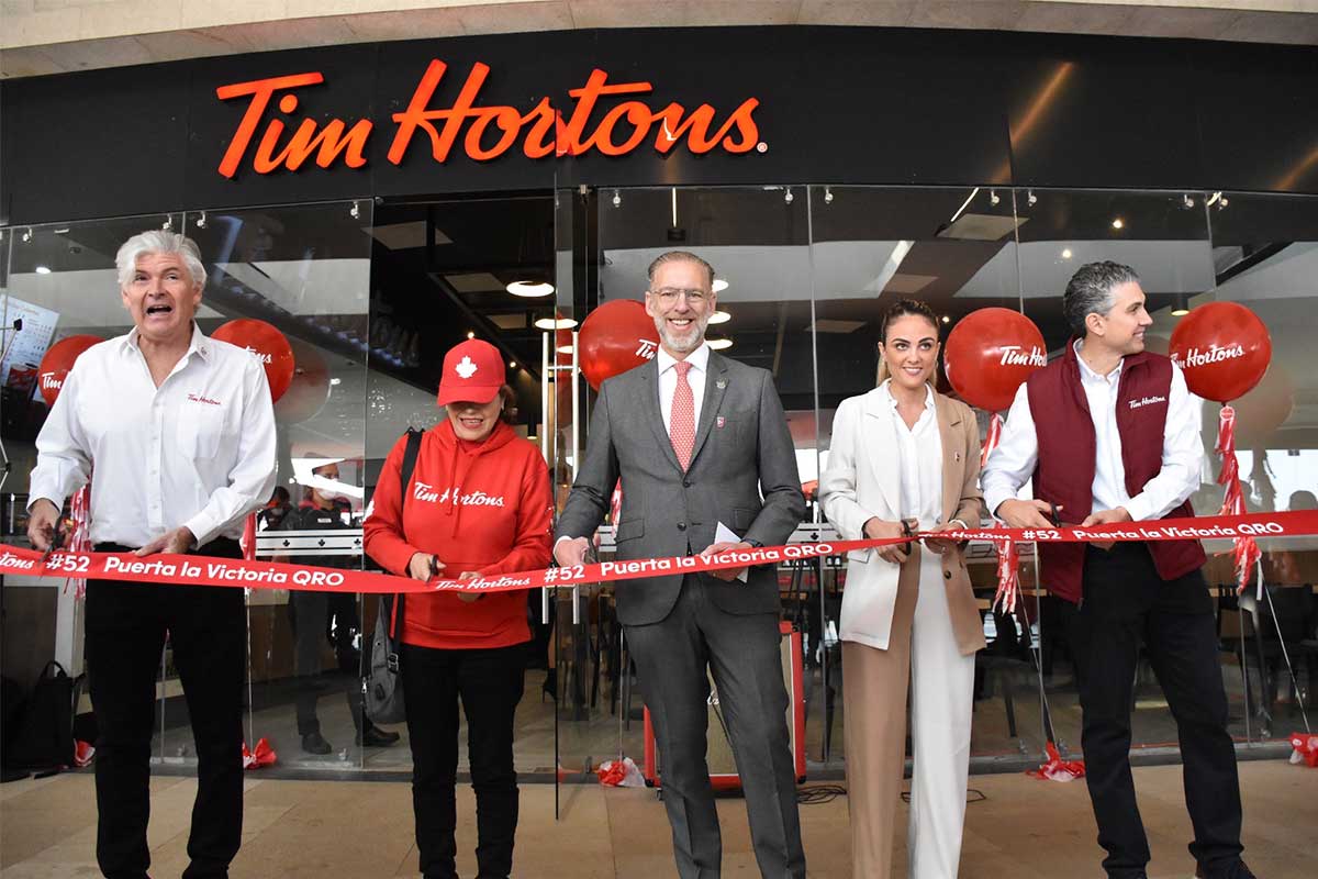 Tim Hortons abre primera tienda en Querétaro / Foto: Especial 