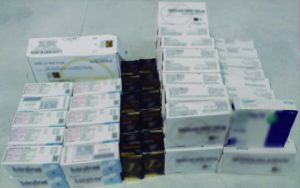 Guardia Nacional detecta medicamento ilegal en Querétaro