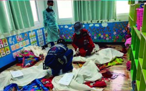 Hombre mata a 35 personas en Tailandia, 24 eran niños