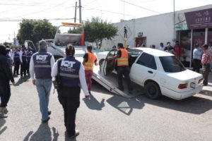 Asegura IQT 10 taxis piratas en Pedro Escobedo, Querétaro