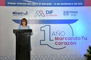 DIF de El Marqués rinde su Primer Informe de Actividades