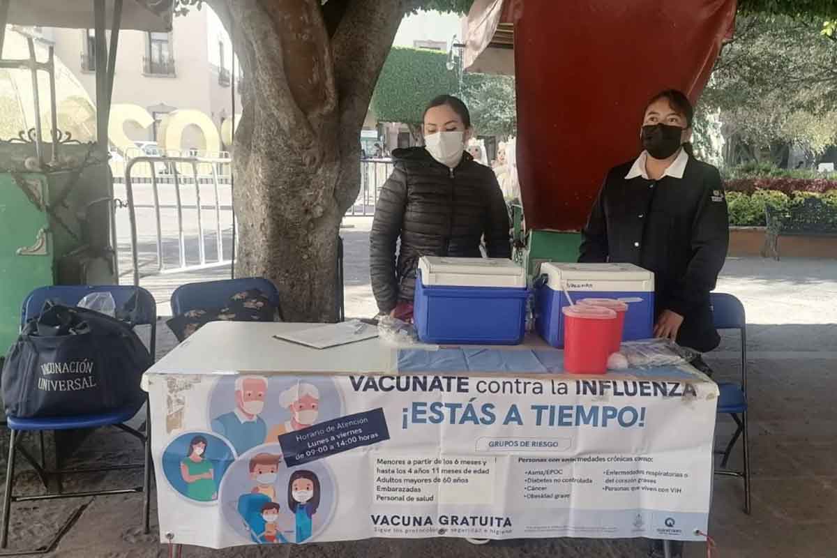 Autoridades invitan a la población a vacunarse contra la influenza. / Foto: Especial