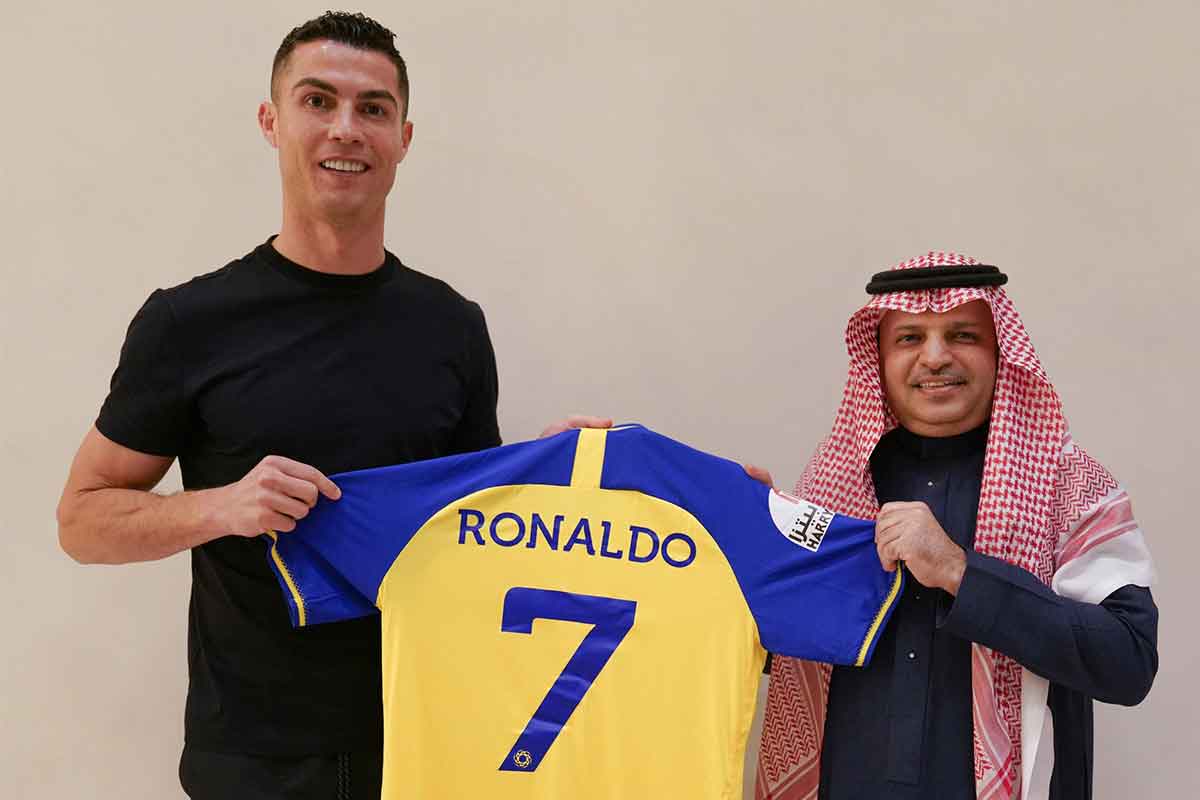 Cristiano Ronaldo jugará en el equipo Al-Nassr. / Foto: Especial