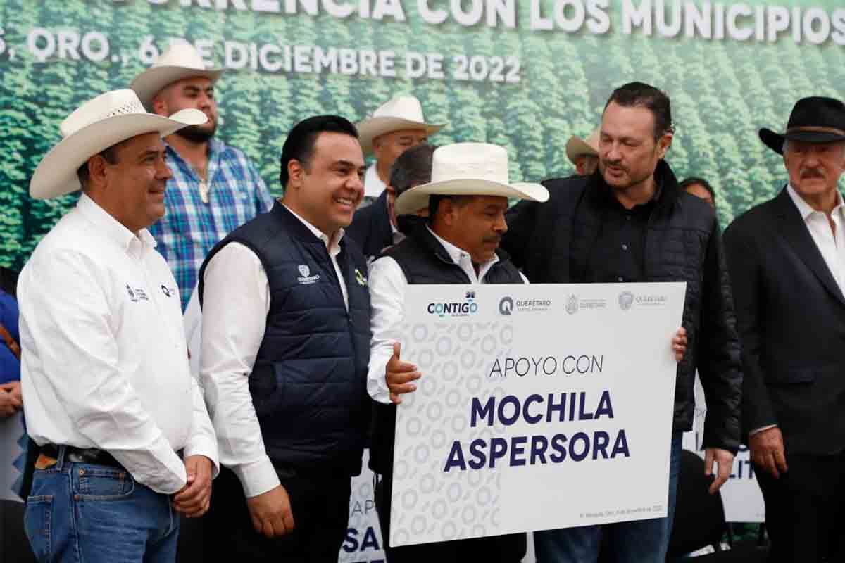 'Municipalizado 2022' beneficia a 899 productores del campo en el Municipio de Querétaro / Foto:Especial 