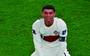 Cristiano Ronaldo sale inconsolable y entre lágrimas tras eliminación
