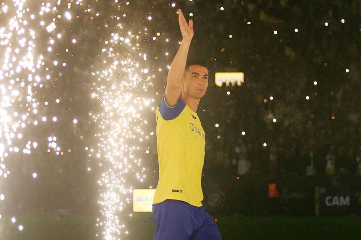 Cristiano Ronaldo fue presentado como el nuevo jugador de Al-Nassr. / Foto: Especial