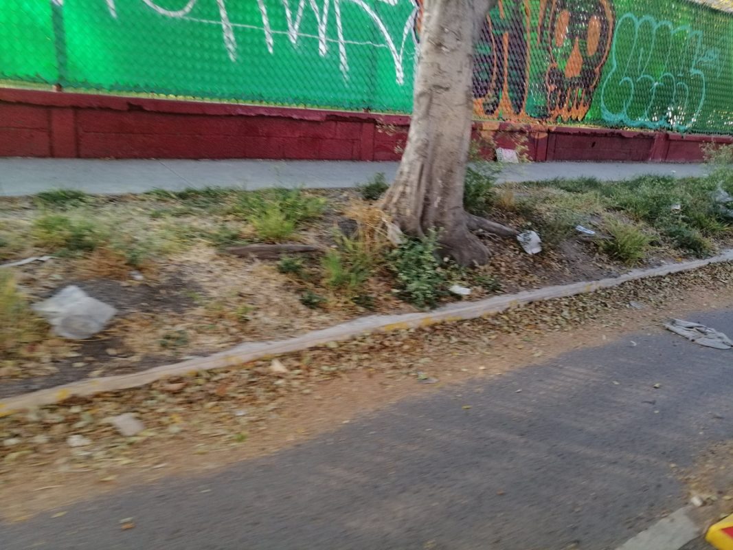 Ciclistas piden respetar ciclovía a vecinos de La Obrera /Foto: Twitter