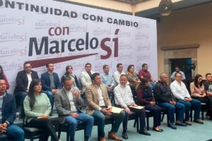 Presentan equipo de apoyo a Marcelo Ebrard en Querétaro