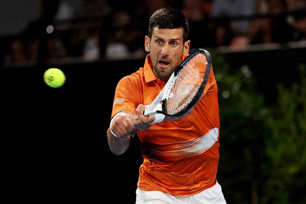 El tenista serbio jugará otra final en Australia. /Foto: AP