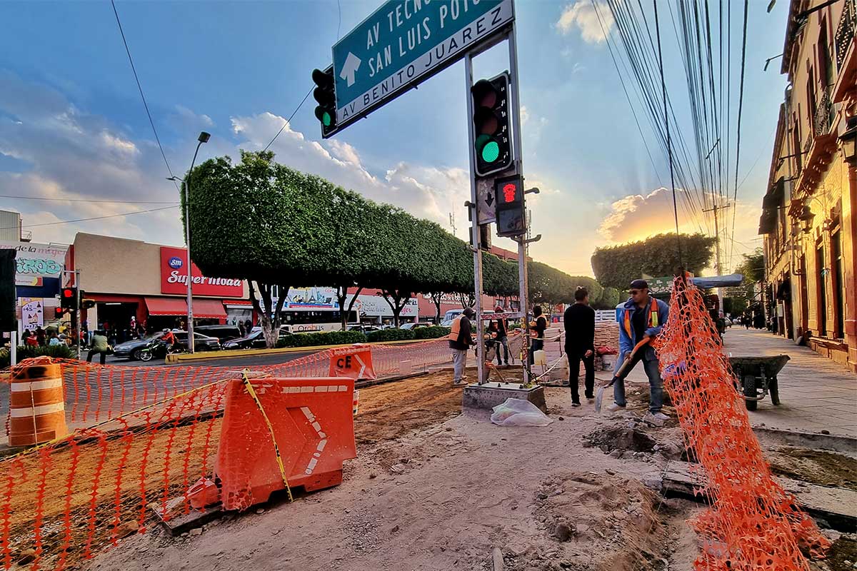 Inician obras en la Avenida Zaragoza / Foto: Isai López 
