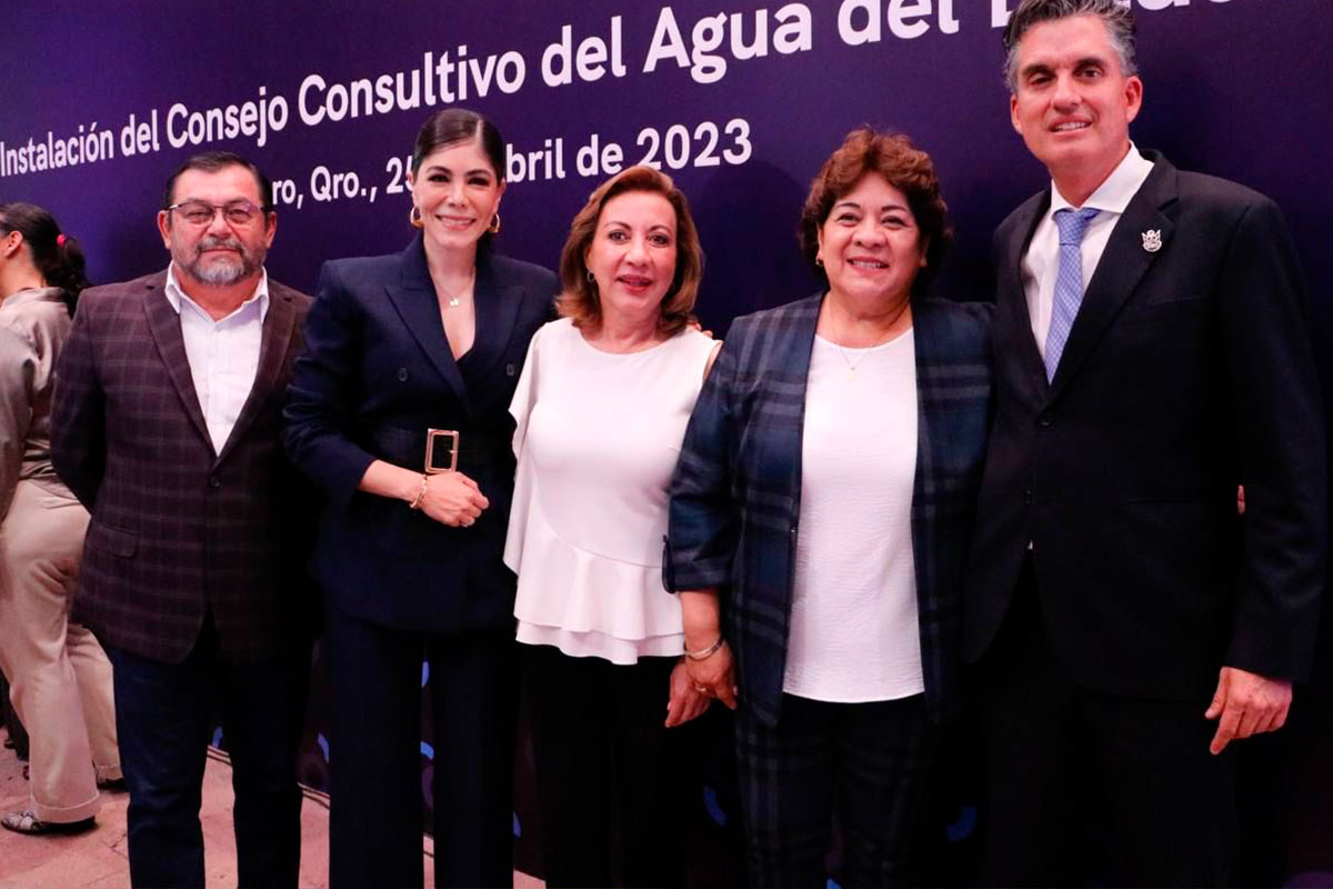 Katia Reséndiz rinde protesta como presidenta del Consejo Consultivo del Agua 