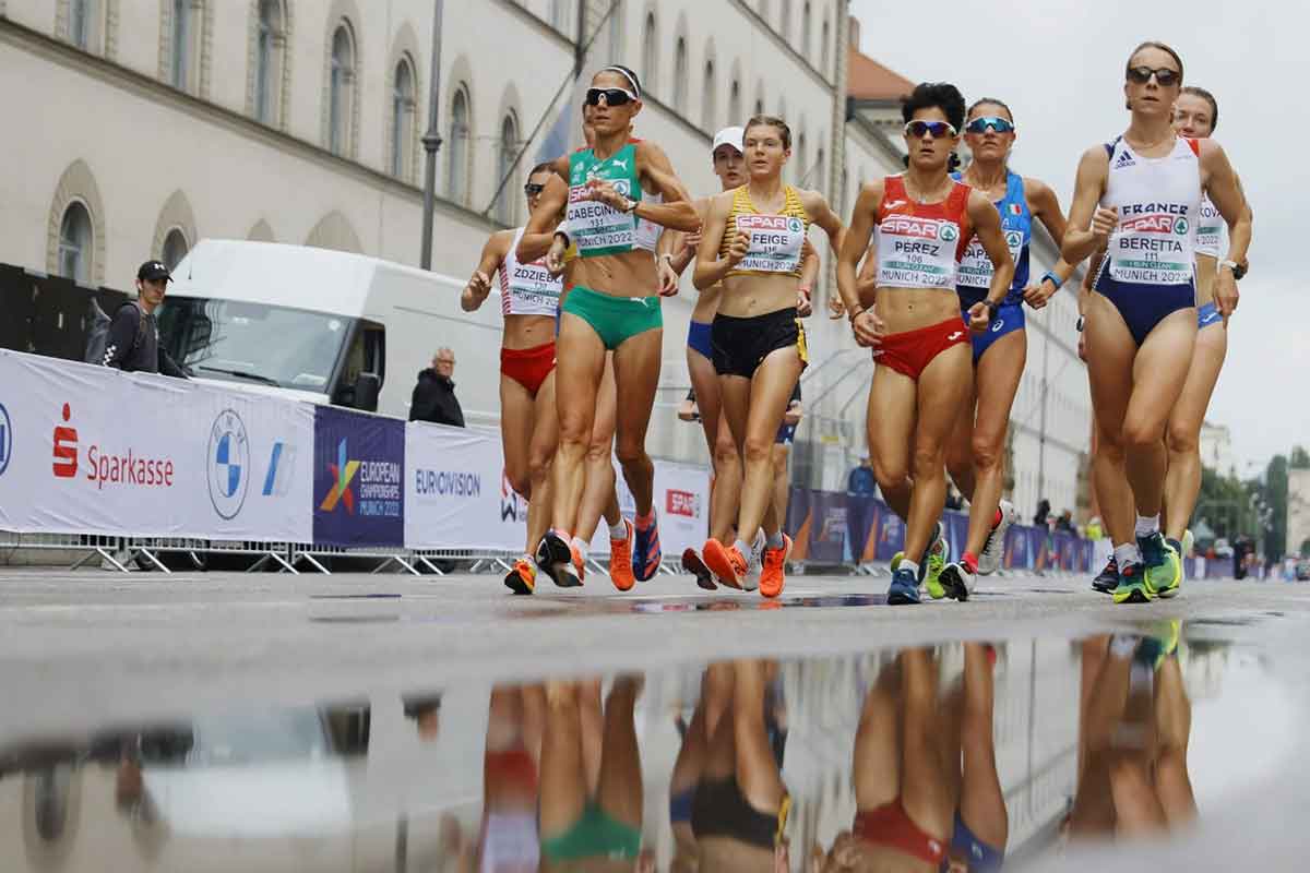 La marcha es una de las principales pruebas del atletismo. / Foto: Especial