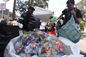 Recupera México el 59% del plástico PET