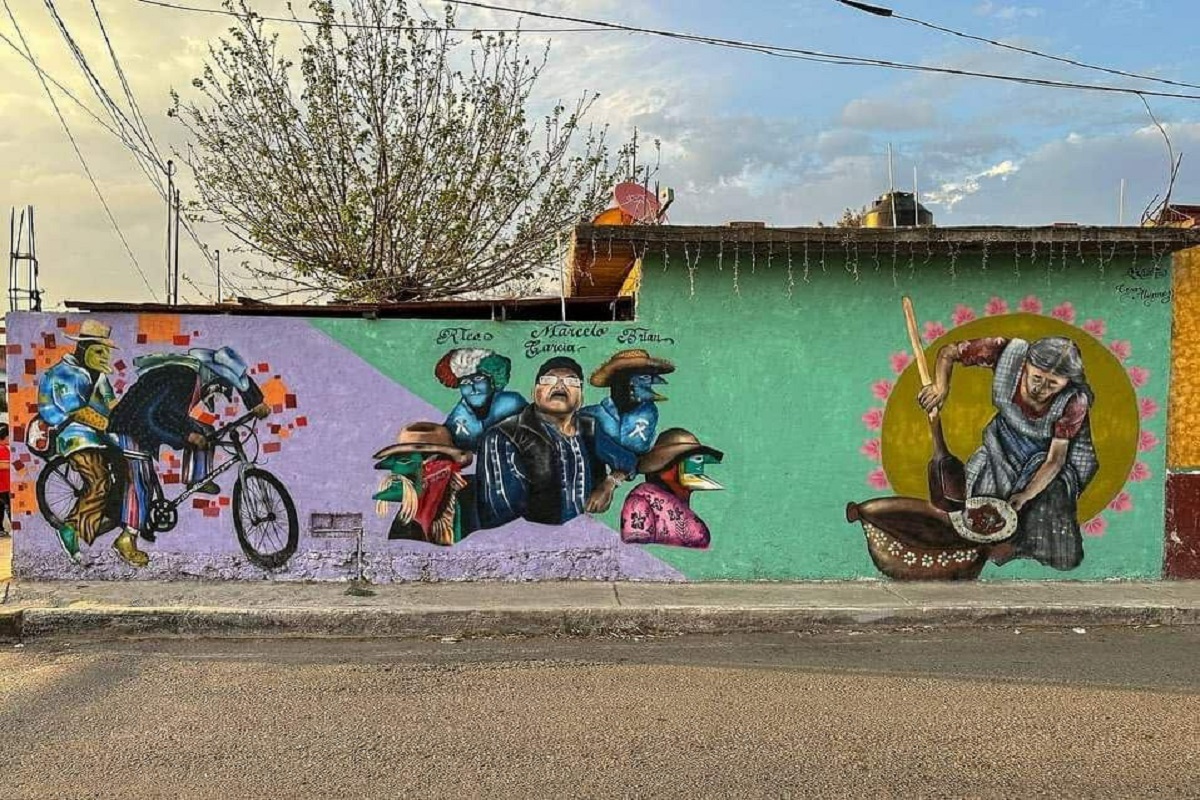 Buscan consolidar 15 murales en San Juan del Río / Foto: Especial 