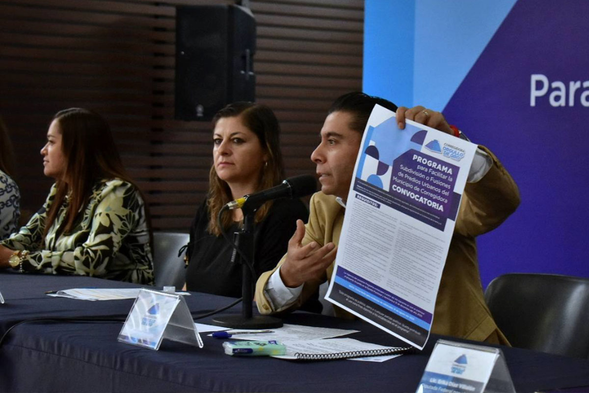 Inicia programa para Regularizar la Fusión y Subdivisión de Predios Urbanos en Corregidora / Foto: Especial 