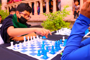 Inauguran liga municipal de ajedrez en Cadereyta