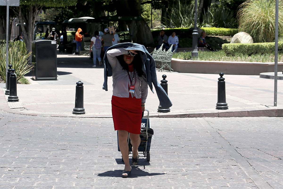 La entidad ha presentado temperaturas de hasta 38 ºC en la zona metropolitana. / Fotografía: Armando Vázquez