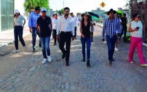 Supervisa Agustín Dorantes obras de modernización en Tequisquiapan