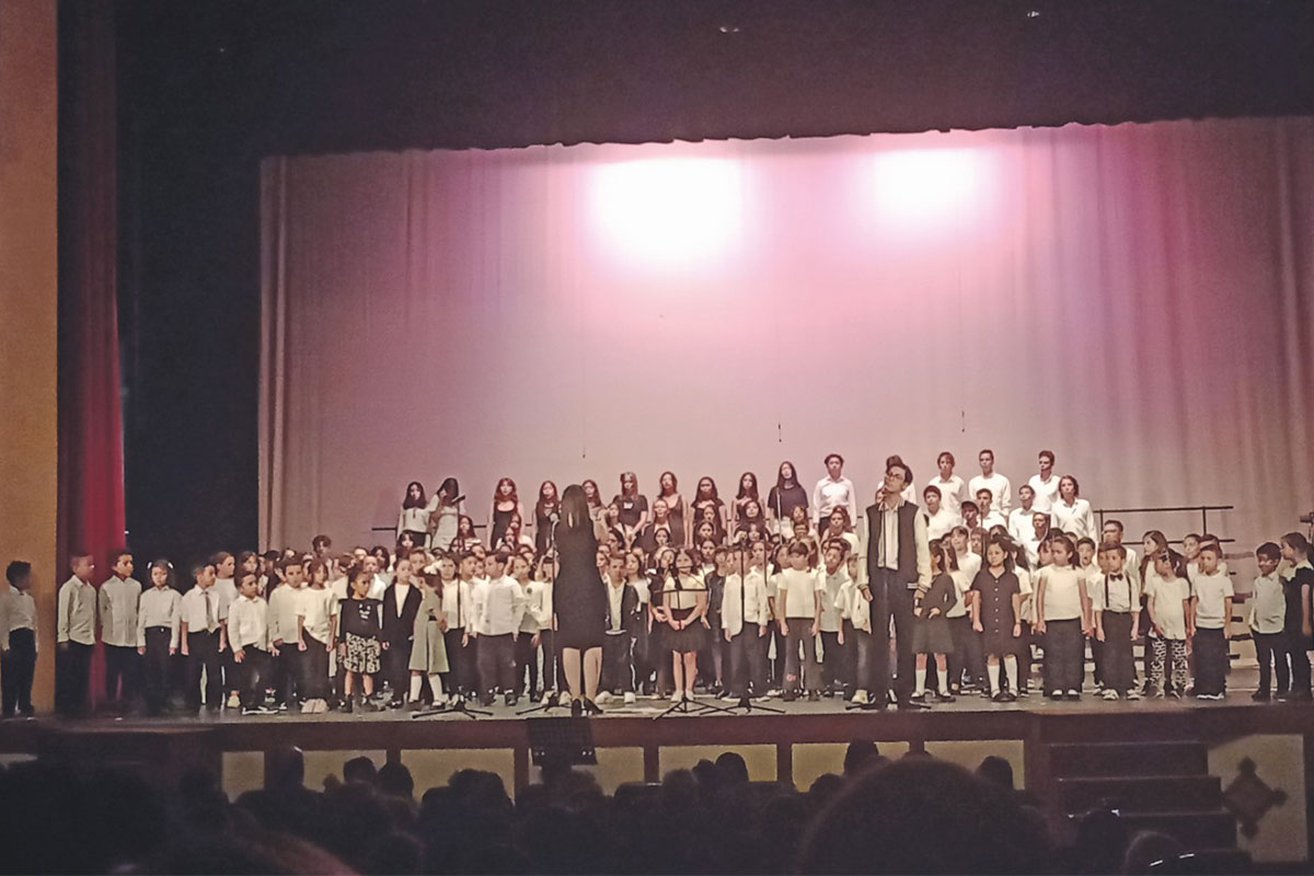 El Colegio Celse deja huella en concierto / Foto: Especial 