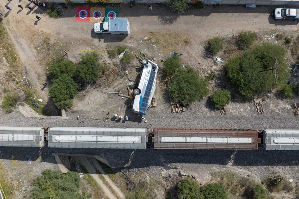 En Querétaro, 58 choques de tren en cuatro años / Foto: Especial 