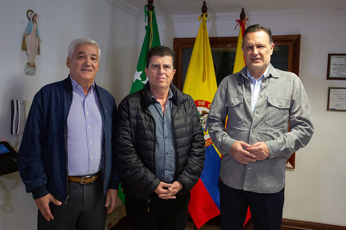 Mauricio Kuri se reúne con Gobernador de Risaralda en Colombia / Foto: Especial 