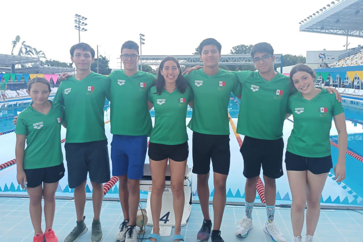 Querétaro destaca en el Campeonato Centroamericano de Natación