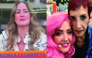 Andrea Legarreta llora en Hoy; habla de la enfermedad de su mamá