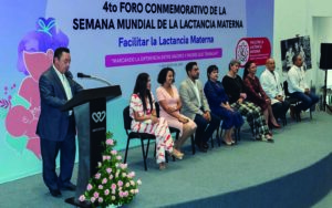 Inaugura Secretaria de Salud de Querétaro Foro de Lactancia Materna