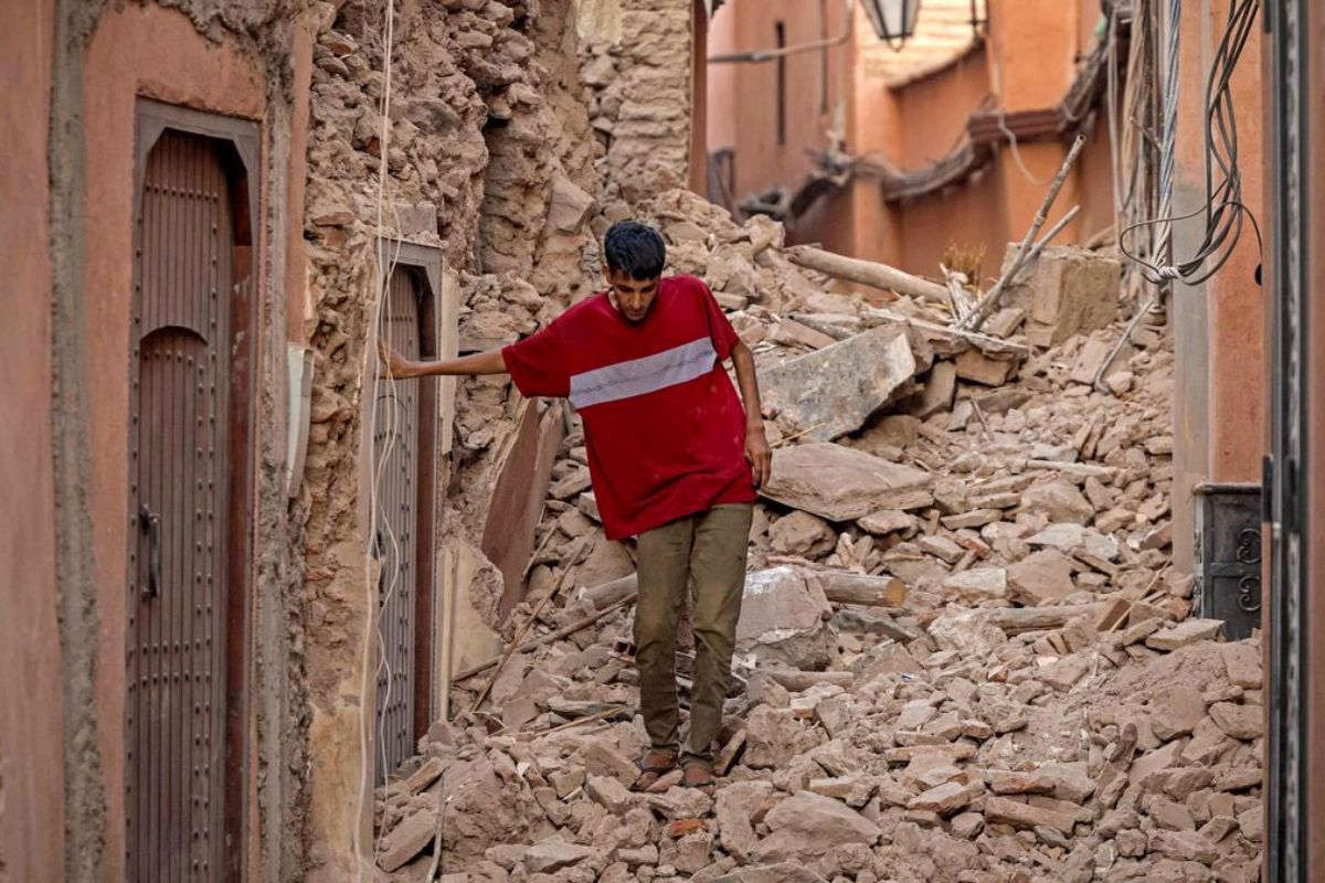 Es el sismo más fuerte que ha sufrido Marruecos en más de 100 años. / Twitter