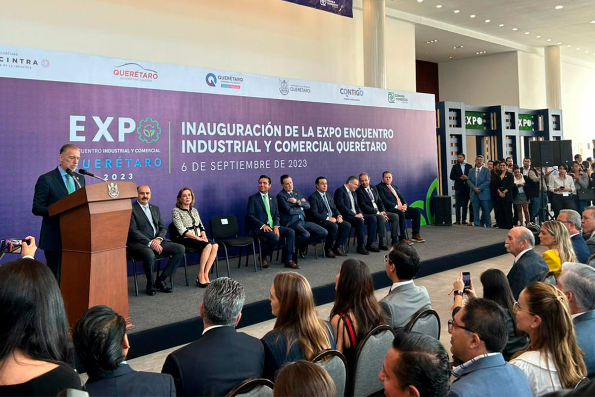 Ponen en marcha Expo encuentro industrial y comercial Querétaro / Foto: Especial 