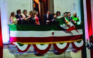 Mauricio Kuri preside Ceremonia del Grito de Independencia en Querétaro